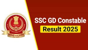 SSC GD Constable Result 2025, Merit List PDF & Score Card Download Link at ssc.gov.in