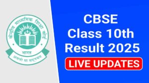 CBSE Board 10th Result 2025, Steps to Download CBSE Class 10th Result When Released