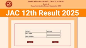 JAC 12th Result 2025, Jharkhand Board 12th Result Date & Time, Steps to Check @jacresults.com