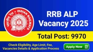 RRB ALP Vacancy 2025 Apply Online, Check Eligibility, Application Process & Other Details