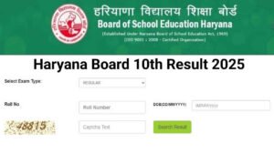 HBSE 10th Result 2025, Haryana Board 10th Result Date, Direct Link @bseh.org.in