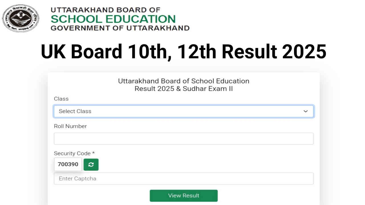 UK Board Result 2025 Out, Check Uttarakhand Board 10th & 12th Result, Direct Link @ubse.co.in